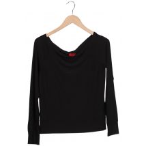 Hugo by Hugo Boss Damen Langarmshirt, schwarz, Gr. 44