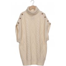 Ichi Damen Pullover, beige, Gr. 38