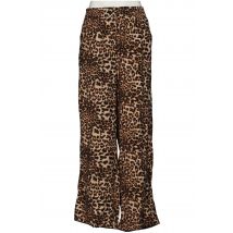 Ichi Damen Stoffhose, braun, Gr. 40