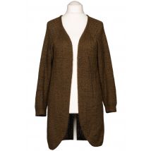 Ichi Damen Strickjacke, grün, Gr. 42
