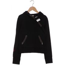 Ikks Damen Kapuzenpullover, schwarz, Gr. 38