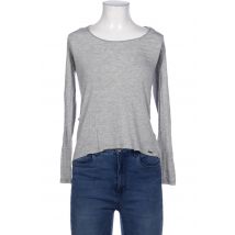 Ikks Damen Langarmshirt, grau, Gr. 34