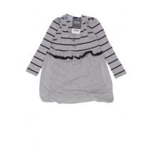Ikks Damen Kleid, grau, Gr. 104