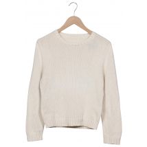 Iris VON Arnim Damen Pullover, cremeweiß, Gr. 42