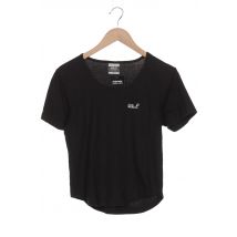 Jack Wolfskin Damen T-Shirt, schwarz, Gr. 36