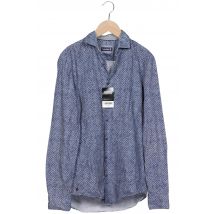 Jacques Britt Herren Hemd, blau, Gr. 46