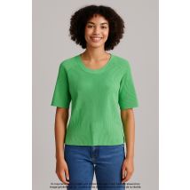 Jan N June Damen T-Shirt, hellgrün, Gr. 36