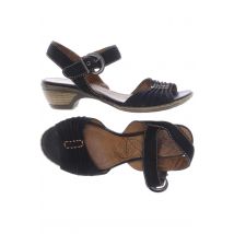 Jana Damen Sandale, schwarz, Gr. 3.5