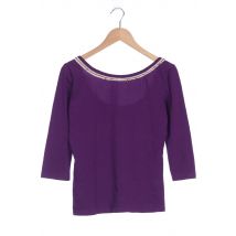 Jean Paul Gaultier Damen Langarmshirt, flieder, Gr. 42