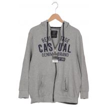 JP 1880 Herren Kapuzenpullover, grau, Gr. 60