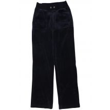 Juicy Couture Damen Stoffhose, marineblau, Gr. 0