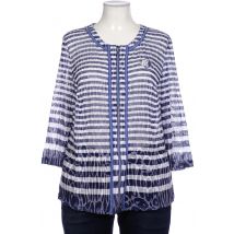 justWhite Damen Bluse, marineblau, Gr. 50