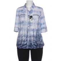 justWhite Damen Bluse, hellblau, Gr. 42