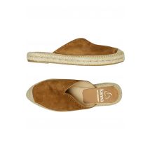 kanna Damen Sandale, braun, Gr. 37