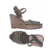 kanna Damen Sandale, grün, Gr. 36