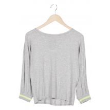 Karen by Simonsen Damen Langarmshirt, grau, Gr. 38