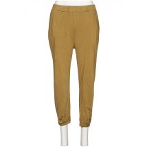 Karo Kauer Damen Stoffhose, braun, Gr. 0