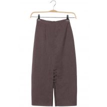 Kiabi Damen Rock, grau, Gr. 36