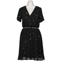 Kiomi Damen Kleid, schwarz, Gr. 38