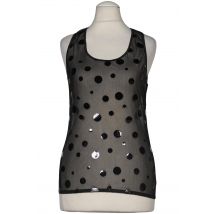 Kleemeier Damen Top, schwarz, Gr. 38