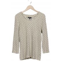 Kriss Sweden Damen Langarmshirt, beige, Gr. 44