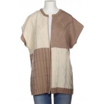 Lucia Damen Strickjacke, braun, Gr. 36