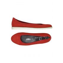La Shoe Damen Ballerinas, rot, Gr. 42