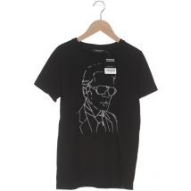 Lagerfeld Herren T-Shirt, schwarz, Gr. 46