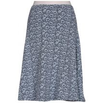 Lana naturalwear Damen Rock, hellblau, Gr. 34