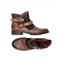 Laura Vita Damen Stiefelette, bordeaux, Gr. 38