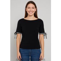 Lauren Ralph Lauren Damen T-Shirt, marineblau, Gr. 34