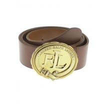 Lauren Ralph Lauren Damen Gürtel, braun, Gr. 90