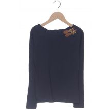 Lauren Ralph Lauren Damen Langarmshirt, marineblau, Gr. 36