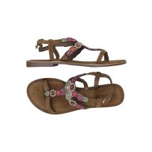 Lazamani Damen Sandale, braun, Gr. 41