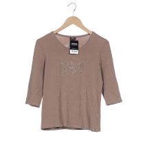 Lebek Damen Langarmshirt, beige, Gr. 36