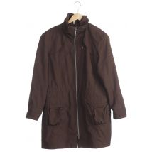 Lebek Damen Mantel, braun, Gr. 44