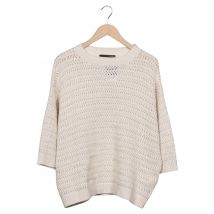 Lecomte Damen Pullover, cremeweiß, Gr. 42