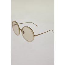 Linda Farrow Damen Sonnenbrille, beige, Gr.
