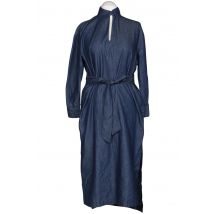 Line of Oslo Damen Kleid, marineblau, Gr. 34