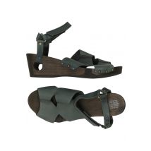 Loints of Holland Damen Sandale, grün, Gr. 41