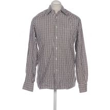 Lorenzini Herren Hemd, braun, Gr. 50