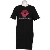 Love Moschino Damen Kleid, schwarz, Gr. 38