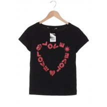 Love Moschino Damen T-Shirt, schwarz, Gr. 36