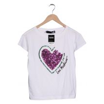 Love Moschino Damen T-Shirt, weiß, Gr. 36