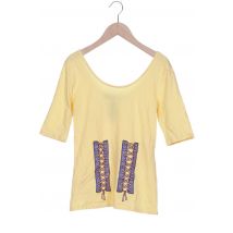 Love Moschino Damen T-Shirt, gelb, Gr. 42