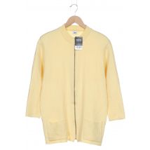 Lucia Damen Strickjacke, gelb, Gr. 42