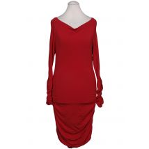 Luisa Spagnoli Damen Kleid, rot, Gr. 36