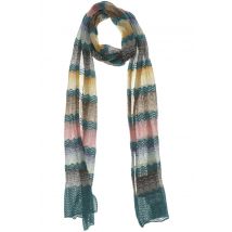 M Missoni Damen Schal, türkis, Gr.