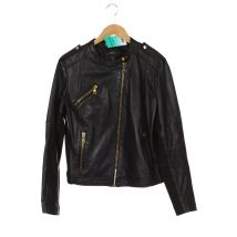 Mango Damen Jacke, schwarz, Gr.