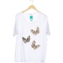 Margittes Damen T-Shirt, weiß, Gr. 48